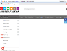 Tablet Screenshot of musclemeat.de
